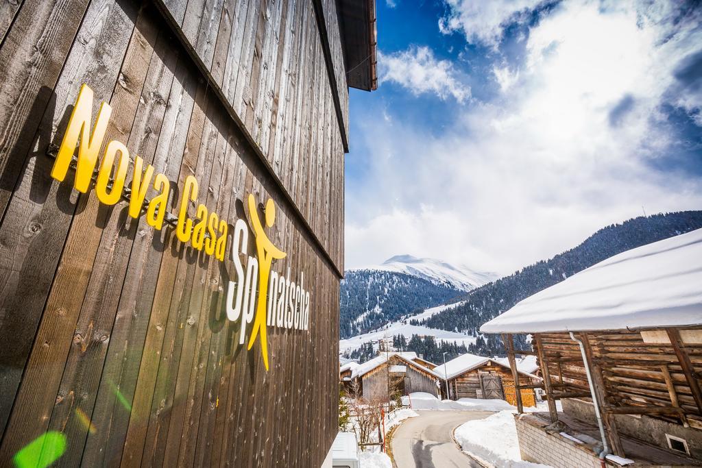 Nova Casa Spinatscha Sedrun Hostel Exterior foto